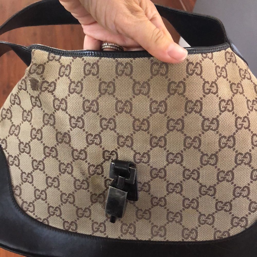 Vintage Gucci Jackie hobo handbag. - Picture 11 of 15